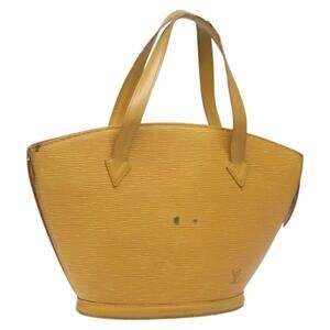 LOUIS VUITTON Epi Saint Jacques Hand Bag Yellow M52279